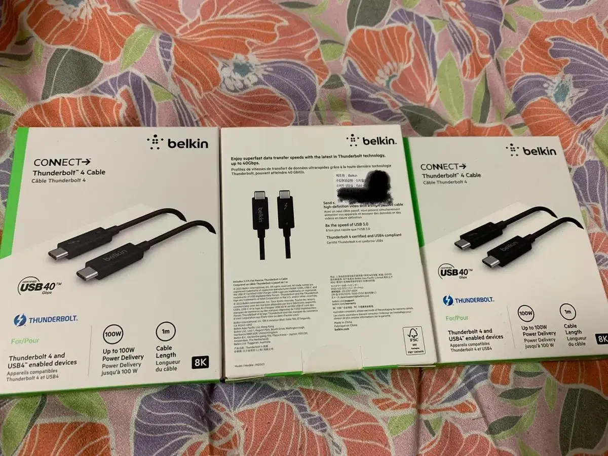 belkin Thunderbolt 4 cable